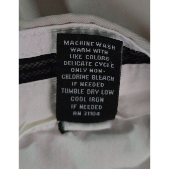 Pro Tour Golf Pants 40 X 29 Men's Beige Pleated RN 31104 - Picture 3 of 8